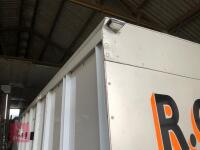 22' X 7' 5" LIVESTOCK CONTAINER - 12