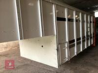 22' X 7' 5" LIVESTOCK CONTAINER - 13