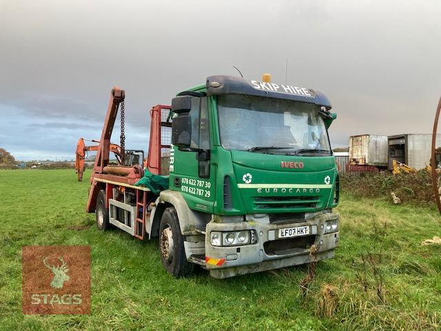 2007 IVECO 18T 18E25 SKIP LORRY