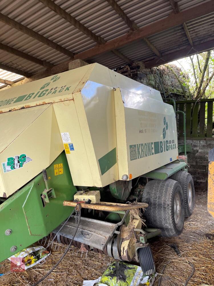 1997 KRONE BIG PACK 80X80 SQUARE BALER