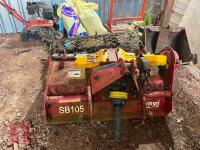 HYMARI SB105 ROTOVATOR + CRUMBLER ROLLER - 8