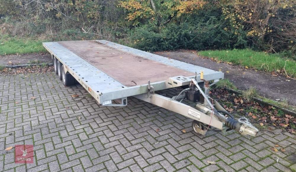 2019 BATESON 20FT X 7FT FLATBED TRAILER