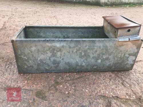 1 4FT GALVANISED DRINKING TROUGH