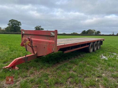 35FT TRI-AXLE BALE TRAILER