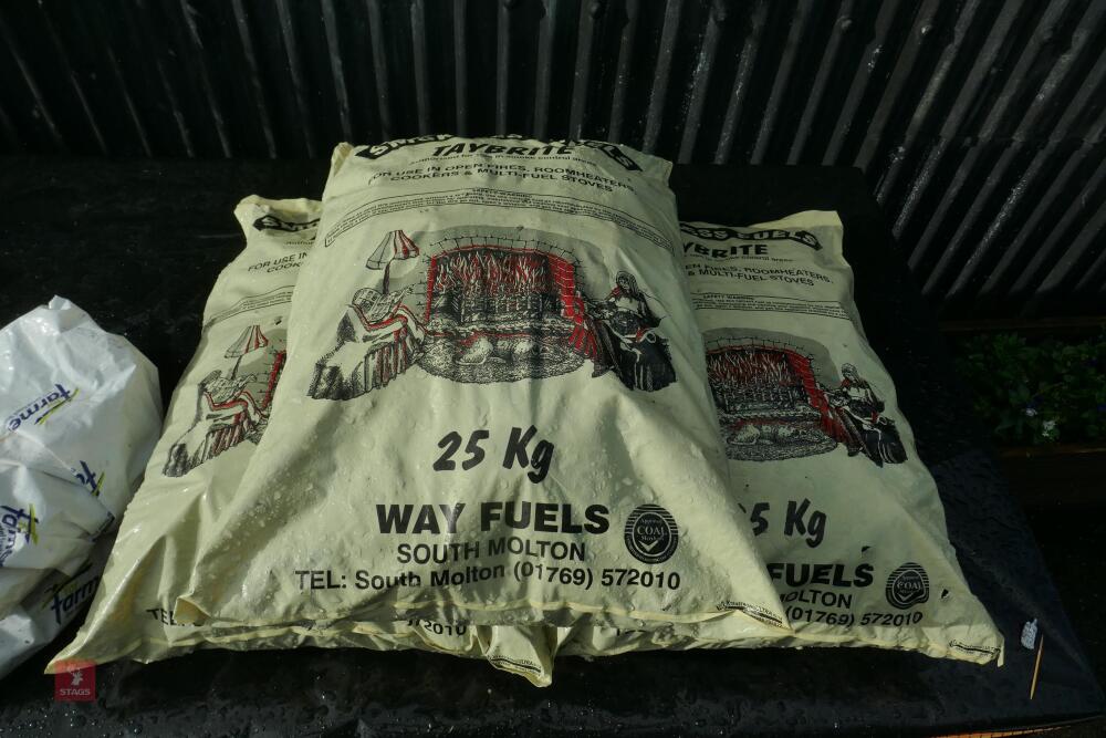 3 BAGS OF COAL