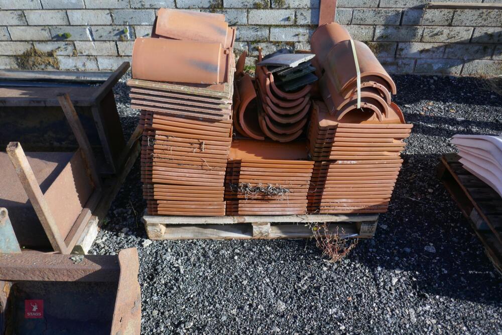 PALLET OF RG10-2000S ROOF TILES