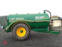 2014 MAJOR LGP 2600 SLURRY TANKER - 3