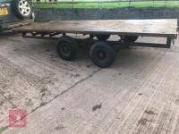 12FT IFOR WILLIAMS FLATBED TRAILER - 4