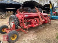 MASSEY FERGUSON 30 DRILL WITH LOW LOADER - 2