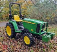 2010 JOHN DEERE 4WD 3036E TRACTOR - 2