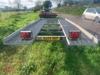 16' TWIN AXLE CAR TRANSPORTER TRAILER - 15