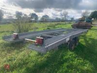 16' TWIN AXLE CAR TRANSPORTER TRAILER - 17