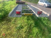 16' TWIN AXLE CAR TRANSPORTER TRAILER - 48