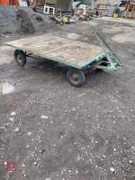 LARGE TURN TABLE FARM TROLLEY - 2