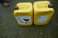 2X 20L DRUMS OF VIROCID DISINFECTANT