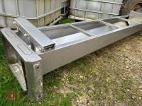 7FT 6" STAINLESS STEEL WATER TROUGH - 5