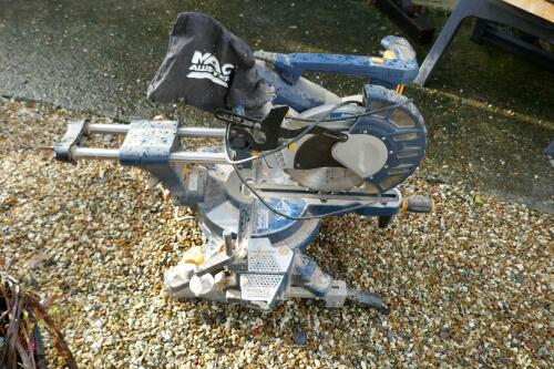 MACALLISTER 255MM SLIDING MITRE SAW