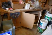 WOODEN WORKSHOP BENCH - 2