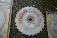 8 MIXED CIRCULAR SAW BLADES - 3