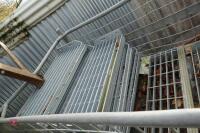 10 GALVANISED STEEL FIRE ESCAPE STEPS - 3