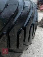 PAIR OF TVS EUROGRIP FLOTATION TYRES - 9