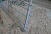 10FT GALVANISED MESH FIELD GATE - 6