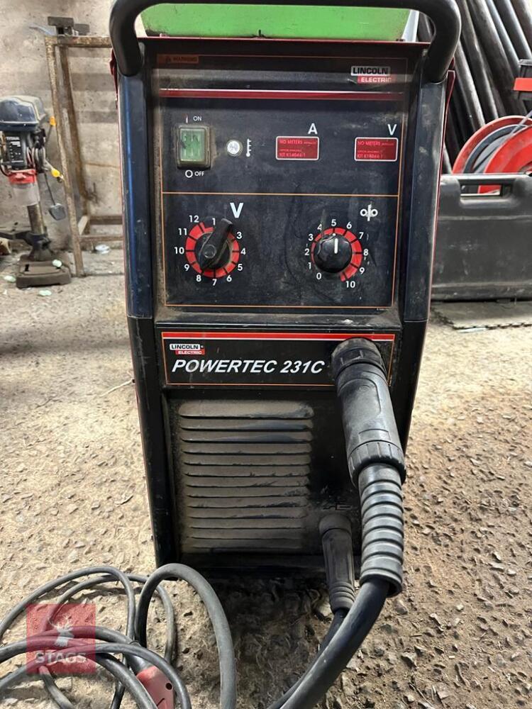 LINCOLN 231C POWERTECH MIG WELDER