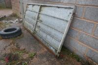 9FT GALV SHEETED GATE - 2