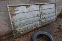 9FT GALV SHEETED GATE - 6