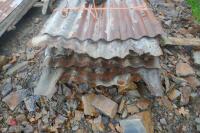 APPROX 30 CORRUGATED TIN SHEETS (16) - 7