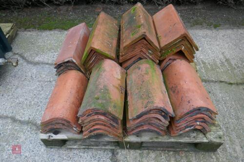 1 PALLET OF BRIDGEWATER RIDGE TILES