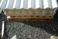 APPROX 44 FIBRE CEMENT ROOF RIDGES - 7