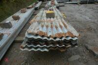 13 x 10FT CORRUGATED TIN SHEETS (19) - 4