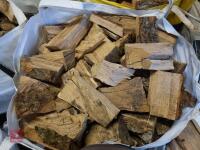 3 X DUMPY BAGS OF OAK LOGS - 2