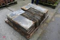 2 X PALLETS OF ROOFING SLATES - 6