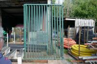 2 LARGE HEAVY DUTY SECURITY GATES