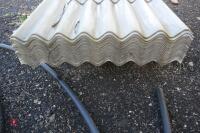 20 X 9FT X 3'6" FIBRE CEMENT ROOF SHEETS - 5