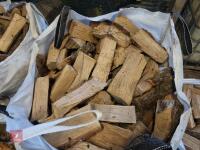 2 X DUMPY BAGS OF OAK LOGS - 3