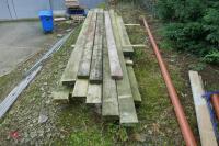 QTY OF LARGE TIMBER LENGTHS