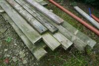 QTY OF LARGE TIMBER LENGTHS - 3