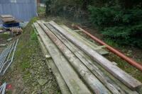 QTY OF LARGE TIMBER LENGTHS - 4