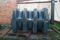 APPROX. 1000L PLASTIC DIESEL TANK - 3