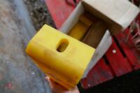 BOX OF CLAAS PLASTIC BRACKETS