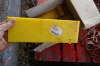 BOX OF CLAAS PLASTIC BRACKETS - 6