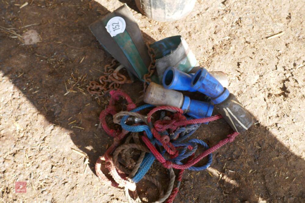 BUCKET OF ANIMAL HUSBANDRY EQUIPMENT