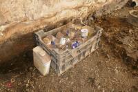 CRATE OF VARIOUS OLD TINS OF PAINT - 6