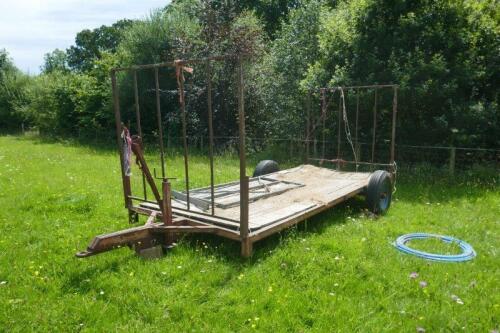 14'6" LOW LOADING HAY TRAILER