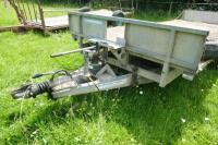 IFOR WILLIAMS TIPPING FLAT BED TRAILER - 2
