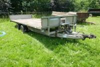 IFOR WILLIAMS TIPPING FLAT BED TRAILER - 5