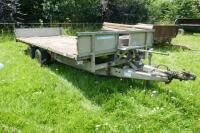 IFOR WILLIAMS TIPPING FLAT BED TRAILER - 6